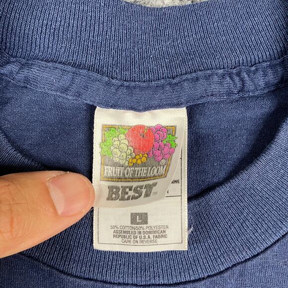 Ballet Omaha T-Shirt Mens Size L Navy Blue Dance Graphic Performing Arts Tee - Picture 3 of 8